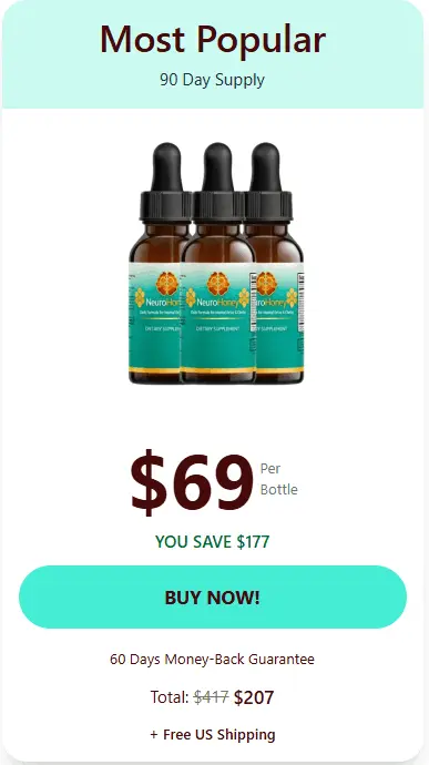 NeuroHoney Price